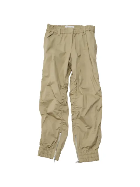 Derek Lam Phoenix zipped trousers Neutrals NAPPUGBCL101650W