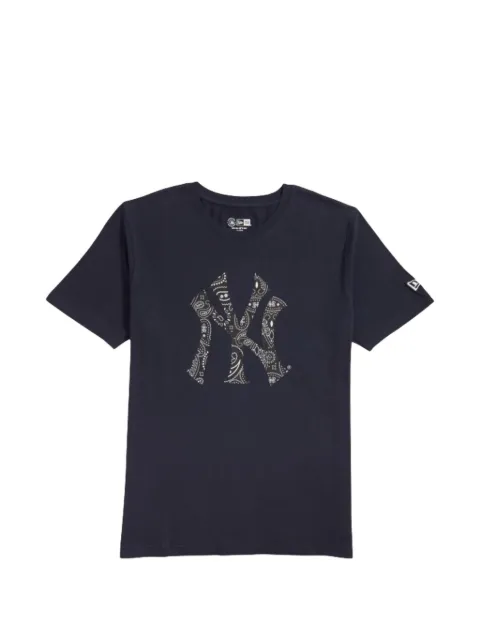 NEW ERA CAP paisley elements T-shirt Blue 12852908