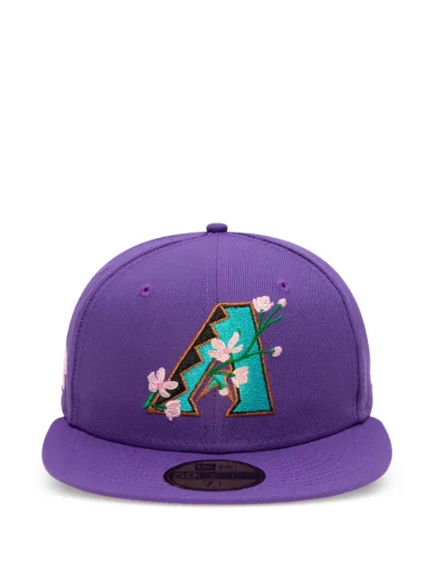 NEW ERA CAP patch bloom fitted hat Purple 60288165