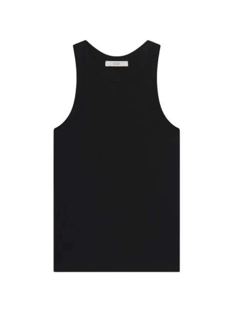 CO COLLECTION ribbed tank top Black 8200NLCJCORE