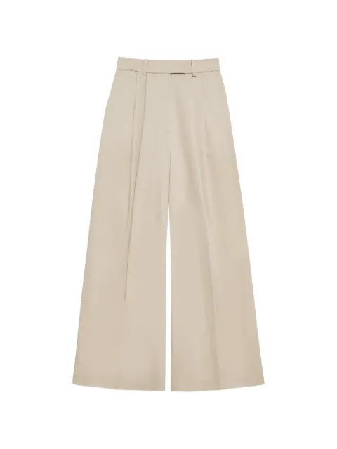 ANINE BING Lou pleated trousers Neutrals A0311798BGI1BEIGE