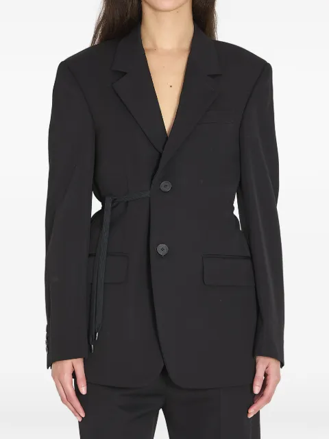 Balenciaga wrap jacket Black 857365TNT39