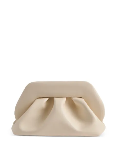 Themoirè medium Bios gathered-top clutch bag Neutrals NS1WTMBM0OOVF