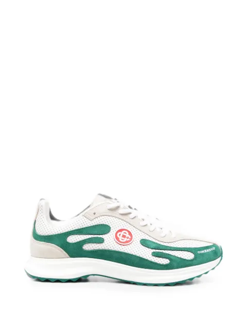 Casablanca Stade LT perforated-leather sneakers White APF26SNK02403M