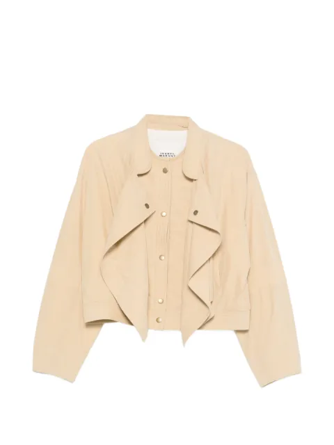 ISABEL MARANT Tricia buttoned jacket Neutrals VE0669FBD2G01I