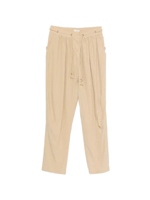 ISABEL MARANT Falcona straight-leg trousers Neutrals PA0753FAD2G01I