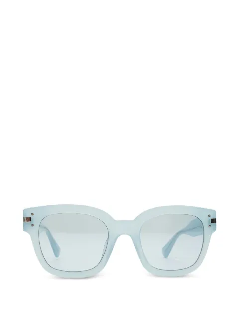 AMIRI logo square-frame sunglasses Blue XA41763AC70SINDIGO