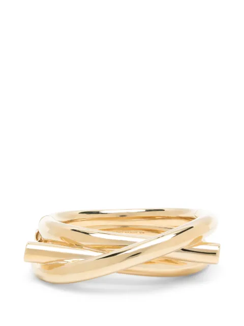 Ferragamo Twisted Gancini cuff bracelet Gold 761013