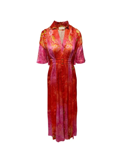 Peter Pilotto floral-print dress Red NAPPUGBCL082347W
