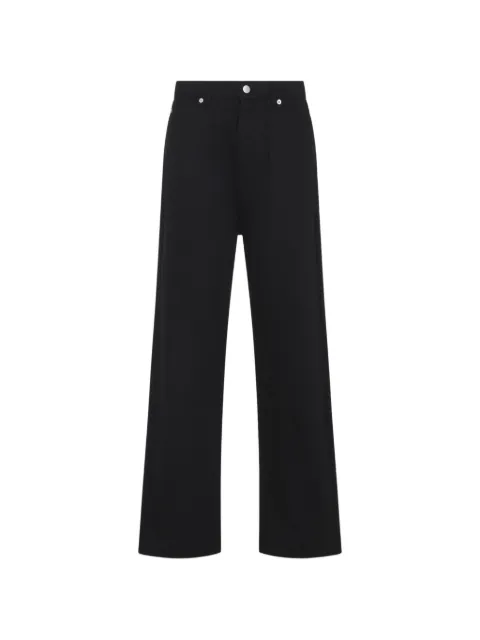 Studio Nicholson buttoned wide-leg jeans Black MARYLEBONEJEANSN801