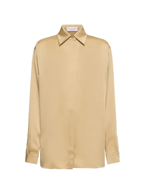 Michael Kors long-sleeved classic-collar shirt Neutrals CWA7250258