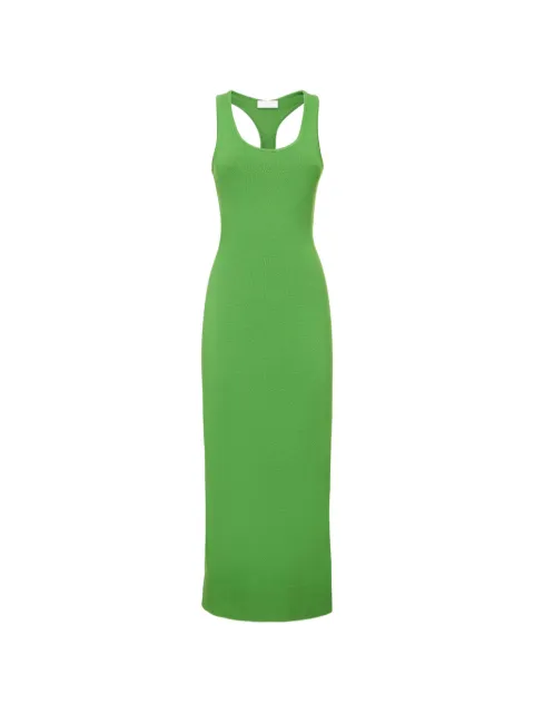 Michael Kors wide-straps maxi dress Green CK663Y0003
