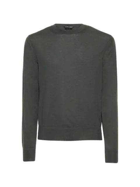 TOM FORD round-neck sweater Grey BAH99TFK110