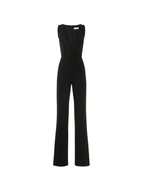 Michael Kors fitted wide-leg jumpsuit Black BD366F0004
