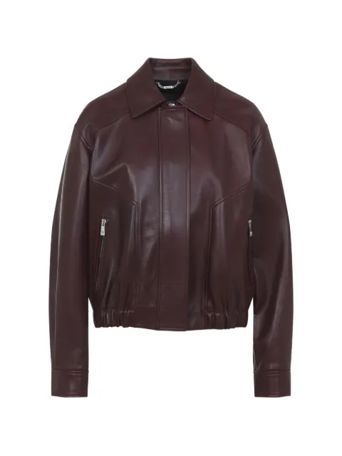Versace leather blouson Red 10228131A16885