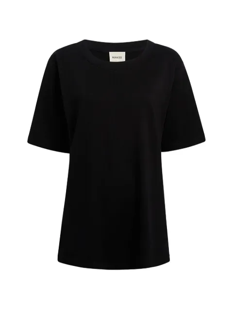 KHAITE short-sleeve T-shirt Black 24464219200