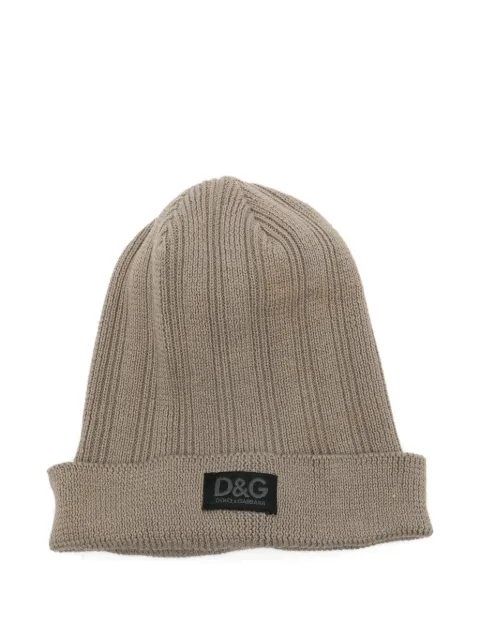 Dolce & Gabbana Pre-Owned 2000s DOLCE & GABBANA beanies Neutrals DG120AEZ
