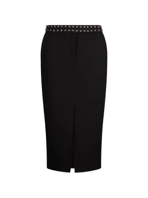 LIU JO studded midi skirt Black WA6109T2527