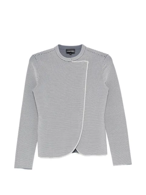 Emporio Armani striped jacket Grey EW003006AF22447