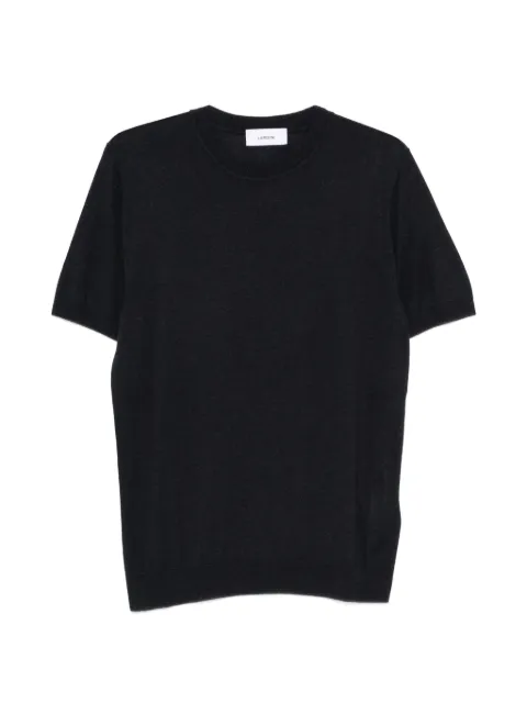 Lardini knitted short-sleeve T-shirt Blue PALMMC80PA66031