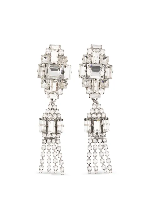Alessandra Rich tassel bijoux earrings Silver FABA3319J00040001