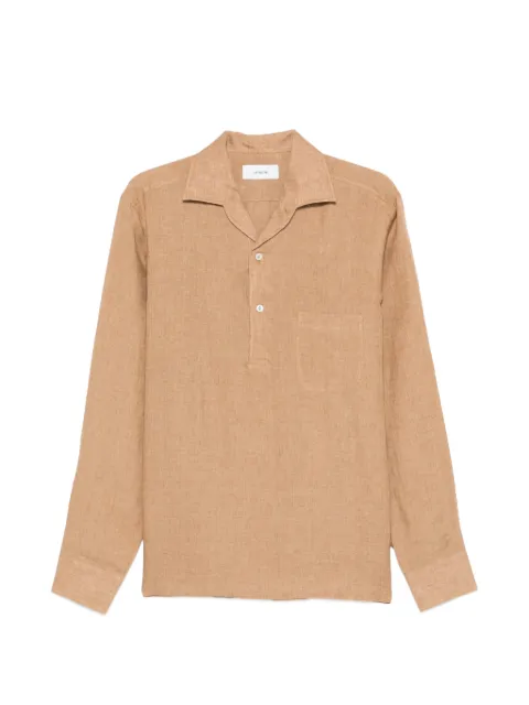 Lardini buttoned shirt Neutrals PAILANCNC1932