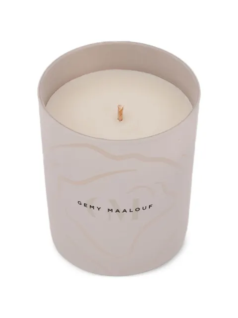 Gemy Maalouf Oudh scented candle Neutrals GMCANDLE