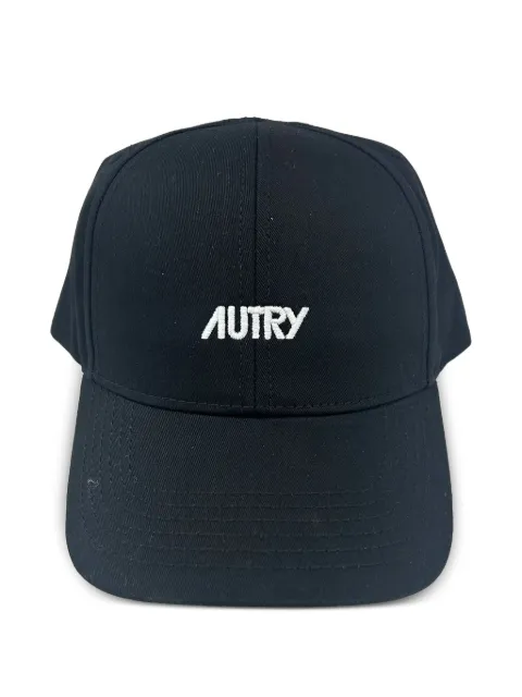 Autry logo-embroidered baseball cap Black ACPU063K