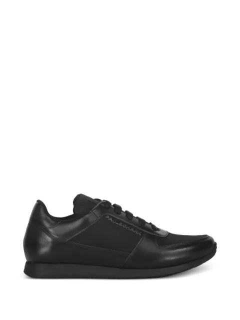 Paul & Shark lace-up panelled sneakers Black I19P8027