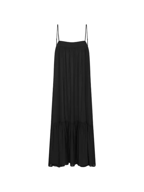 ROTATE BIRGER CHRISTENSEN midi A-line dress black Black 115965
