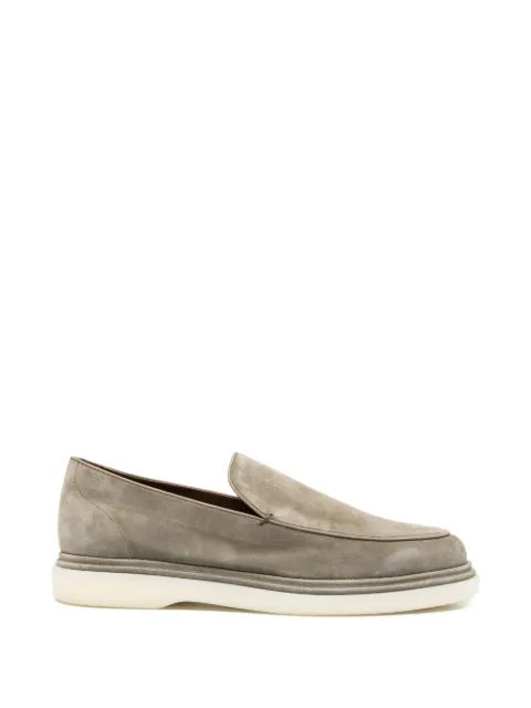 Fratelli Rossetti suede loafers Green 14499