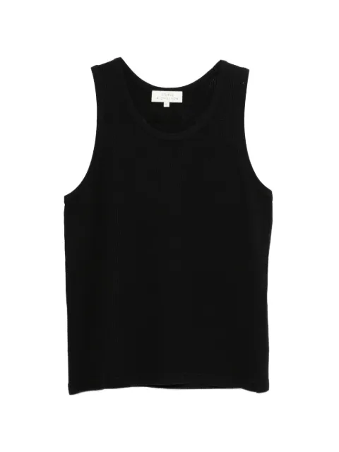 Studio Nicholson Razim ribbed vest Black RAZIMSNM1487MESHJERSEYBLACK