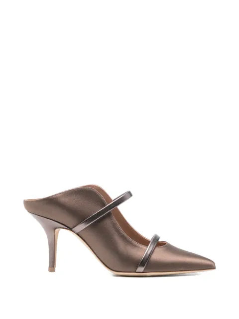 Malone Souliers double-strap pumps Brown MAUREEN70487TP