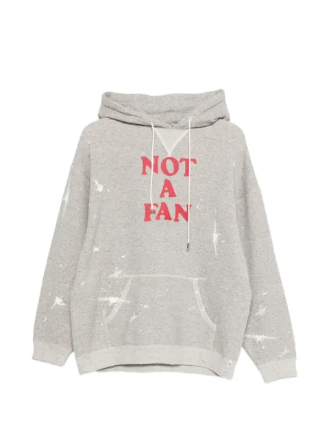 R13 Not A Fan hoodie Grey R13WK005