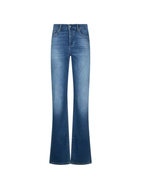 LIU JO high-rise straight-leg jeans Blue UA6063DS081