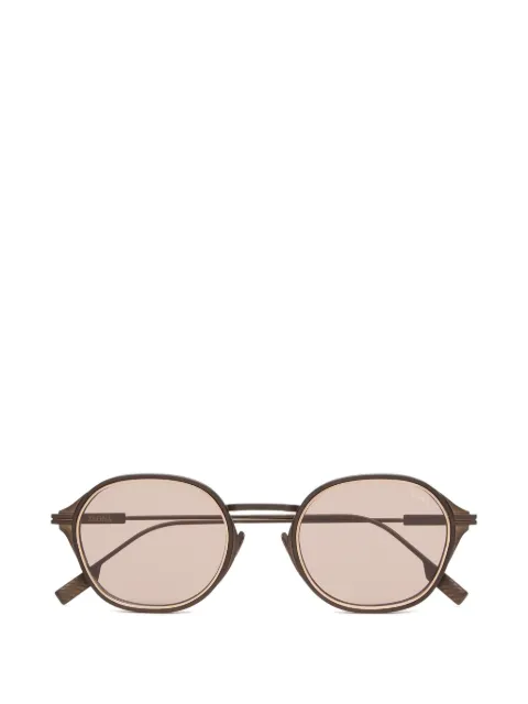 Zegna round-frame sunglasses Brown EZ02944949E