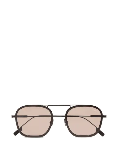 Zegna browline-frame sunglasses Brown EZ03065150E