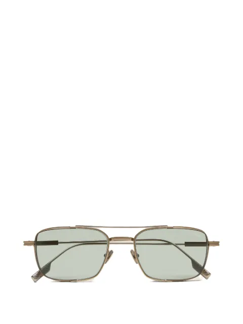 Zegna rectangle-frame sunglasses Gold EZ02935432N