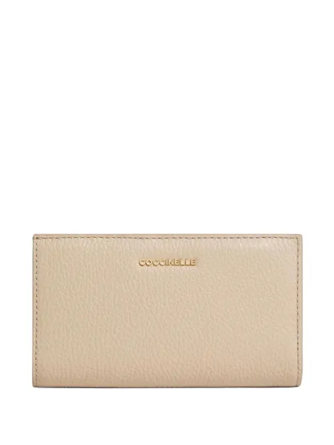 Coccinelle logo-appliqué wallet Neutrals E2MW511F101