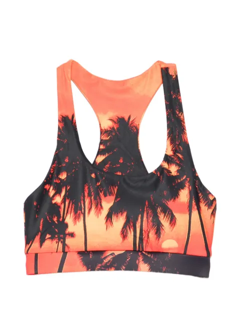 BLUE SKY INN tropical sunset sports bra Orange BS2504BT100