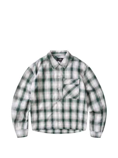 Represent Waffle flannel shirt Green MLM10077