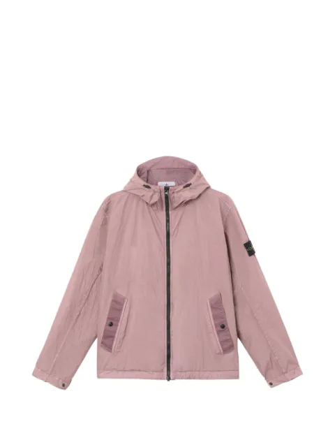Stone Island 4100001 Crinkle Reps NY jacket Pink L1S154100001S0A23