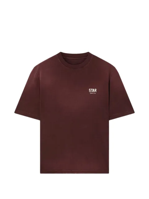 Golden Goose star-print T-shirt Brown GUP01873P002420