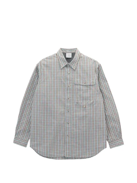 Gramicci checkered shirt Brown G6SMJ056BROWN