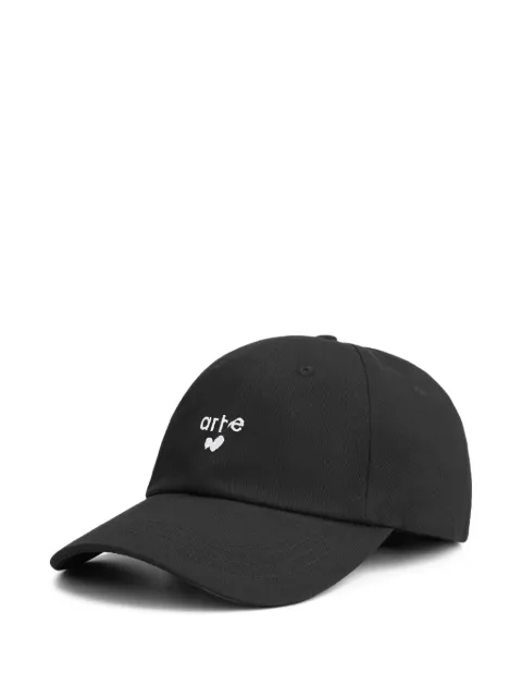 Arte Antwerp logo-embroidered cap Black SS26215AC