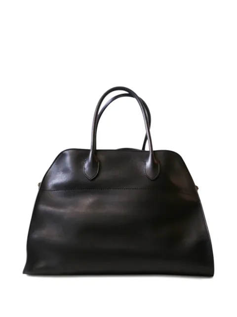 The Row Pre-Owned Margaux leather tote bag Black CSCC8941