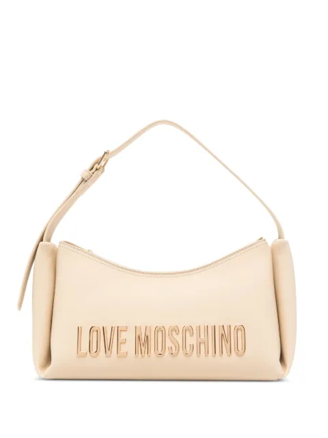 Love Moschino embossed shoulder bag Neutrals JC4106PP1OKD0