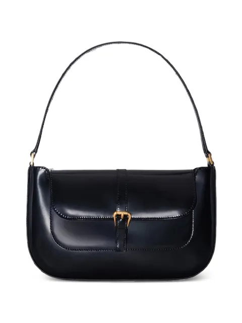 BY FAR Miranda leather shoulder bag Black 15211913412995
