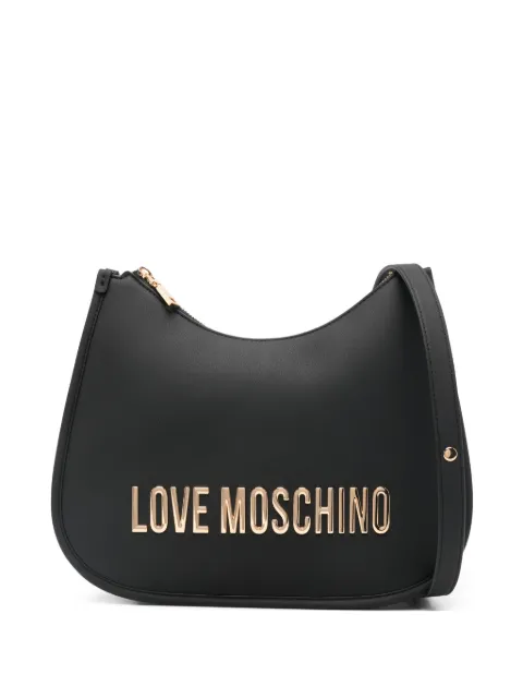 Love Moschino logo shoulder bag Black JC4021PP1OKD0