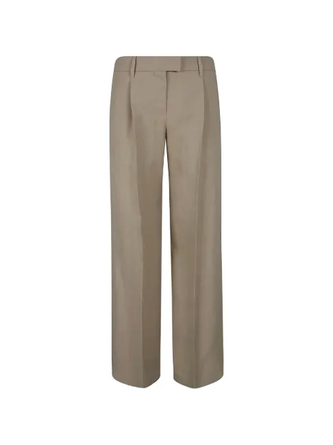 Brunello Cucinelli pleated-front trousers Neutrals MH126P8884C9195